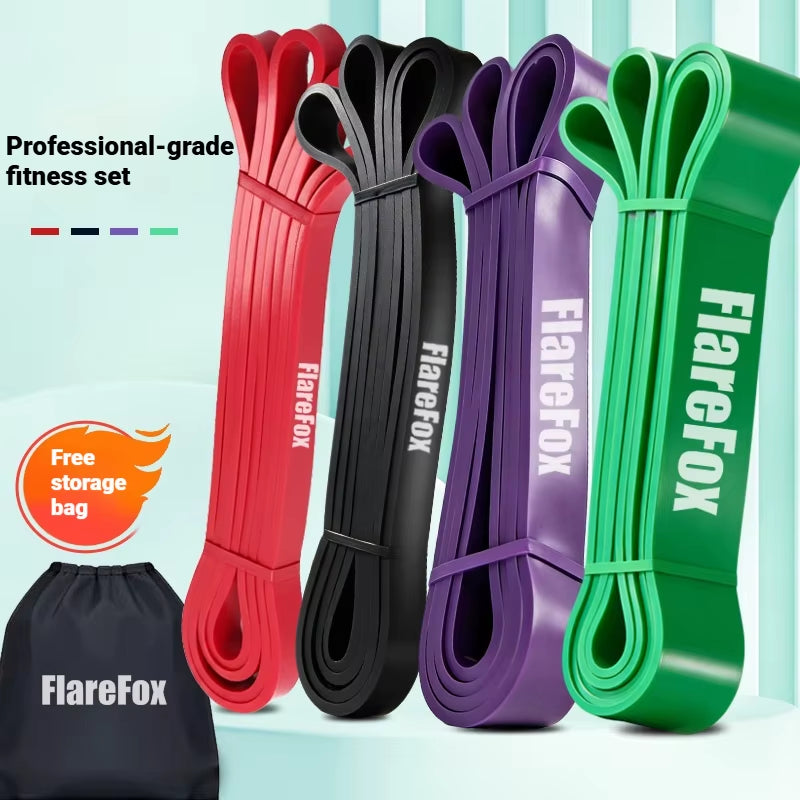 Fitness Resistance Bands Set Pull-Up Workout Assist Strap Yoga and Pilates Accessories Agility Training Gym Equipment for Home