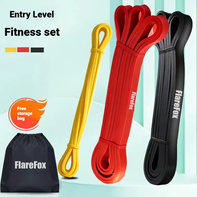 Fitness Resistance Bands Set Pull-Up Workout Assist Strap Yoga and Pilates Accessories Agility Training Gym Equipment for Home