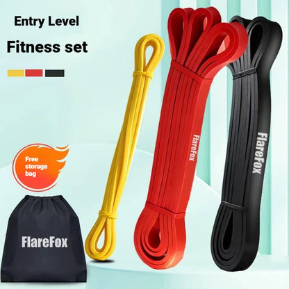 Fitness Resistance Bands Set Pull-Up Workout Assist Strap Yoga and Pilates Accessories Agility Training Gym Equipment for Home