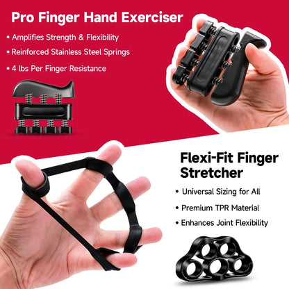 5-60Kg Adjustable Heavy Hand Gripper Fitness Hand Exerciser Grip Wrist Training Finger Gripper Hand Strengthener for Patient