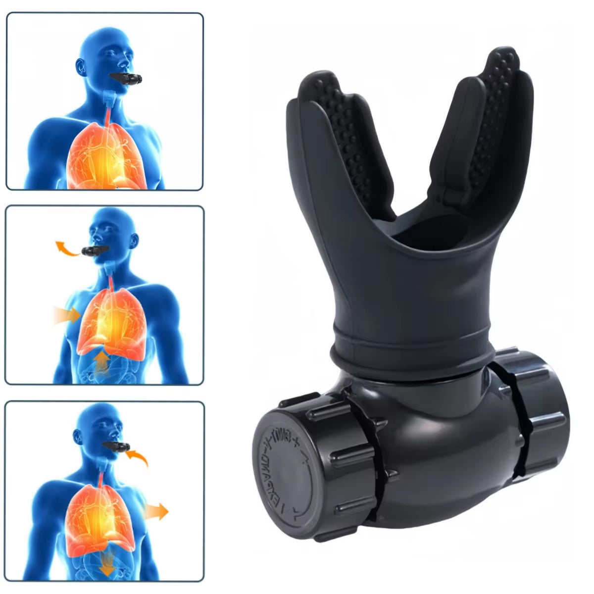 Physical Therapy Rehabilitation Exercises, Sports Exercise Equipment for the Heart and Lungs, Portable Respiratory Trainer