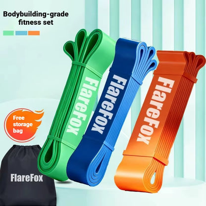 Fitness Resistance Bands Set Pull-Up Workout Assist Strap Yoga and Pilates Accessories Agility Training Gym Equipment for Home