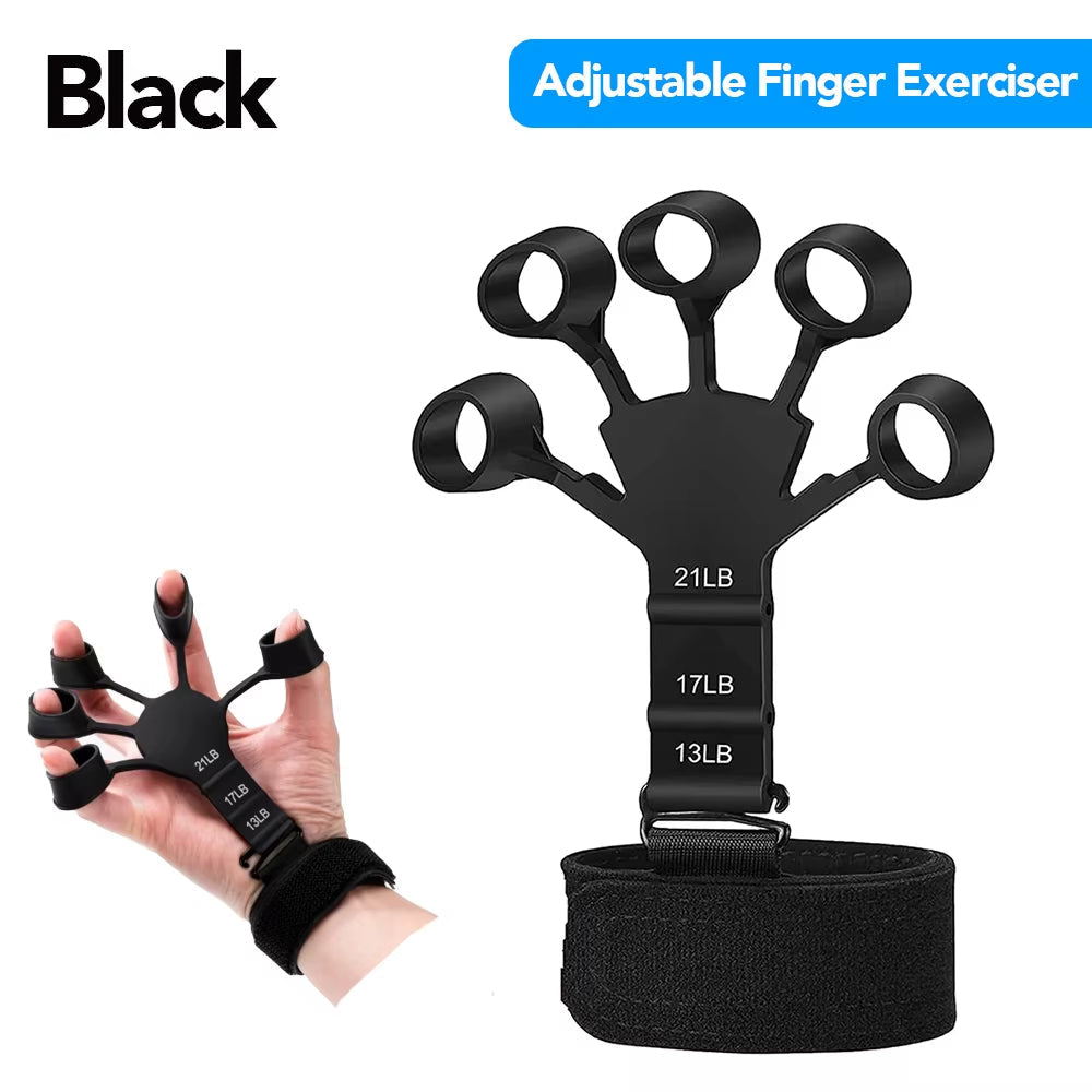 5-60Kg Adjustable Heavy Hand Gripper Fitness Hand Exerciser Grip Wrist Training Finger Gripper Hand Strengthener for Patient