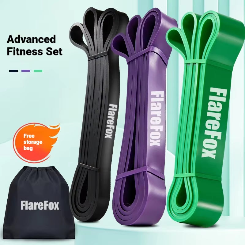 Fitness Resistance Bands Set Pull-Up Workout Assist Strap Yoga and Pilates Accessories Agility Training Gym Equipment for Home