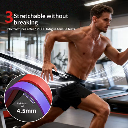 Fitness Resistance Bands Set Pull-Up Workout Assist Strap Yoga and Pilates Accessories Agility Training Gym Equipment for Home