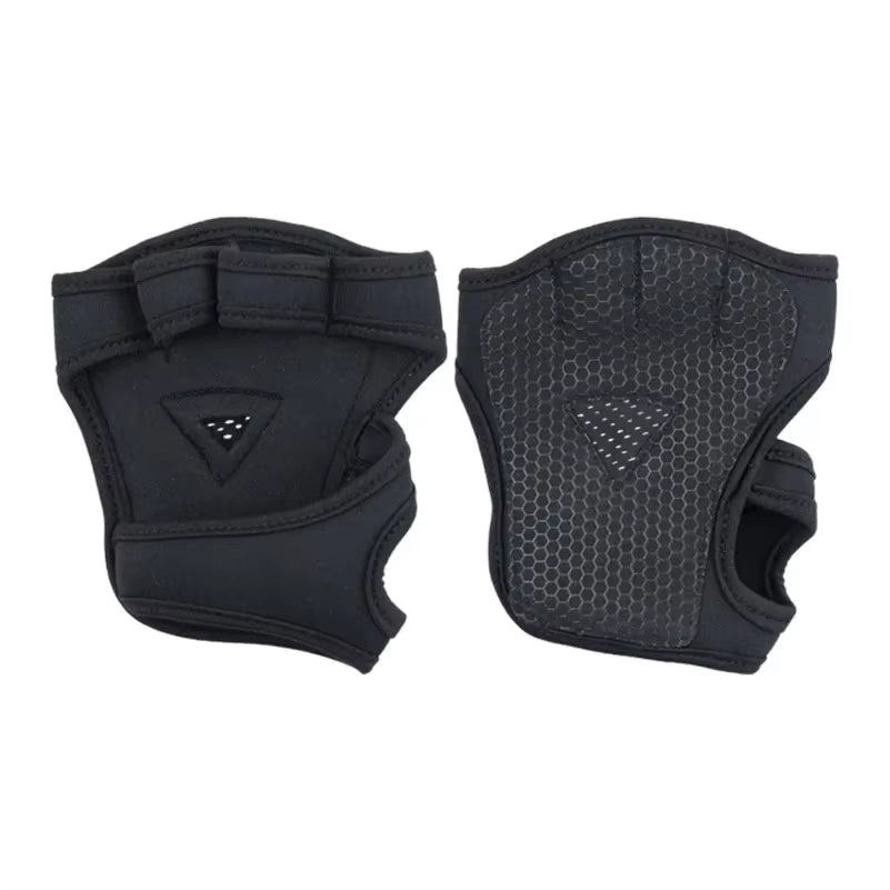Hand Palm Protector Gym Fitness Gloves Bodybuilding Pads Dumbbell Training Weight Gloves Grips Power Lifting Workout H1E8