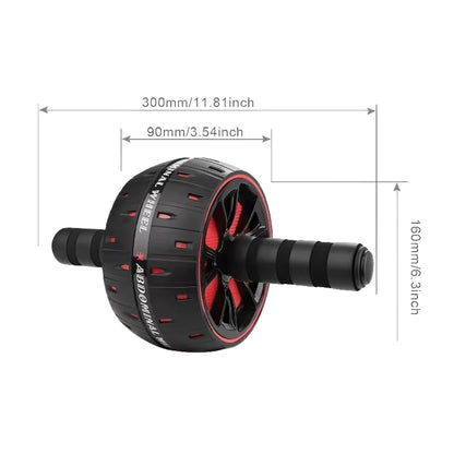Big Roller for ABS Workout Wheel Exercise Equipment Core Abdominal Home Gym Muscle Device Fitness Men and Women Weight Loss