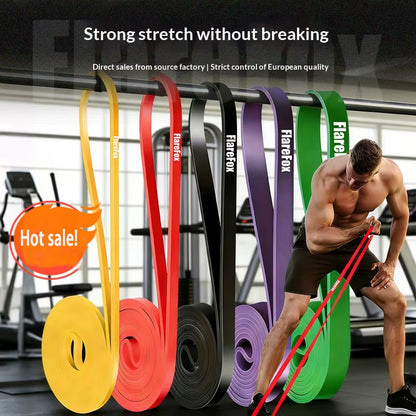 Fitness Resistance Bands Set Pull-Up Workout Assist Strap Yoga and Pilates Accessories Agility Training Gym Equipment for Home