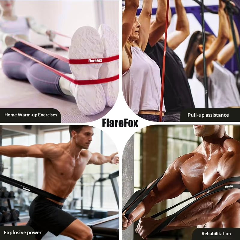 Fitness Resistance Bands Set Pull-Up Workout Assist Strap Yoga and Pilates Accessories Agility Training Gym Equipment for Home