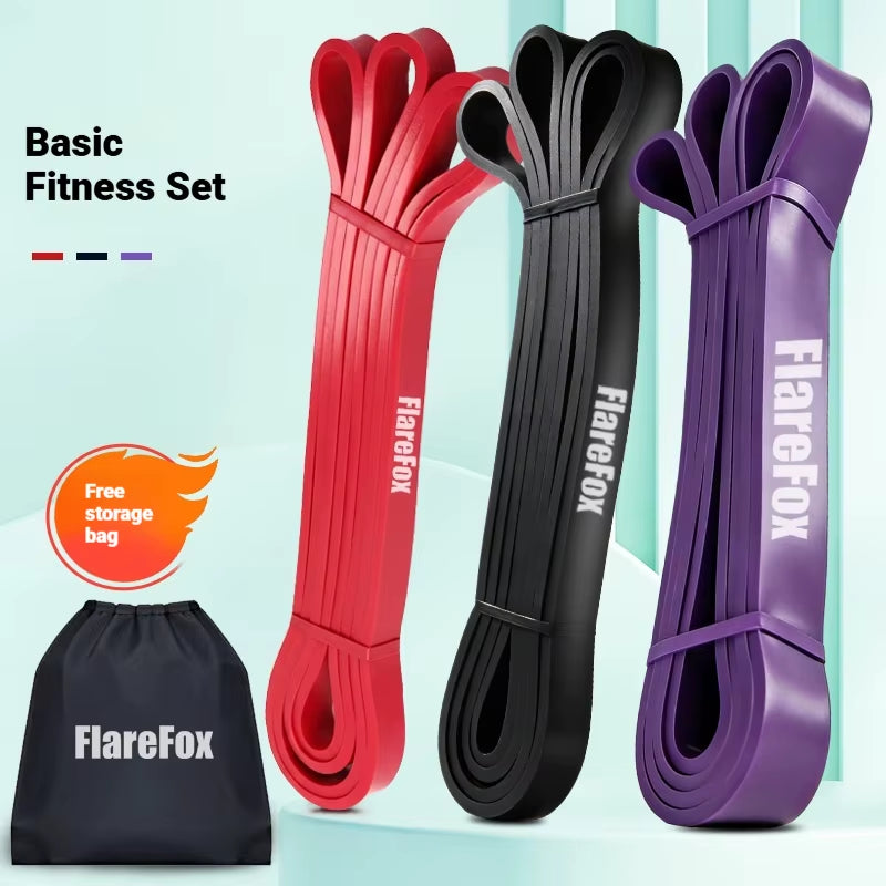 Fitness Resistance Bands Set Pull-Up Workout Assist Strap Yoga and Pilates Accessories Agility Training Gym Equipment for Home