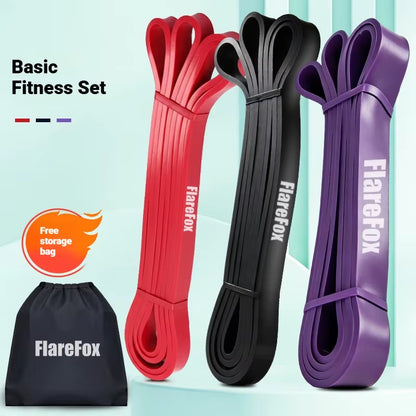 Fitness Resistance Bands Set Pull-Up Workout Assist Strap Yoga and Pilates Accessories Agility Training Gym Equipment for Home
