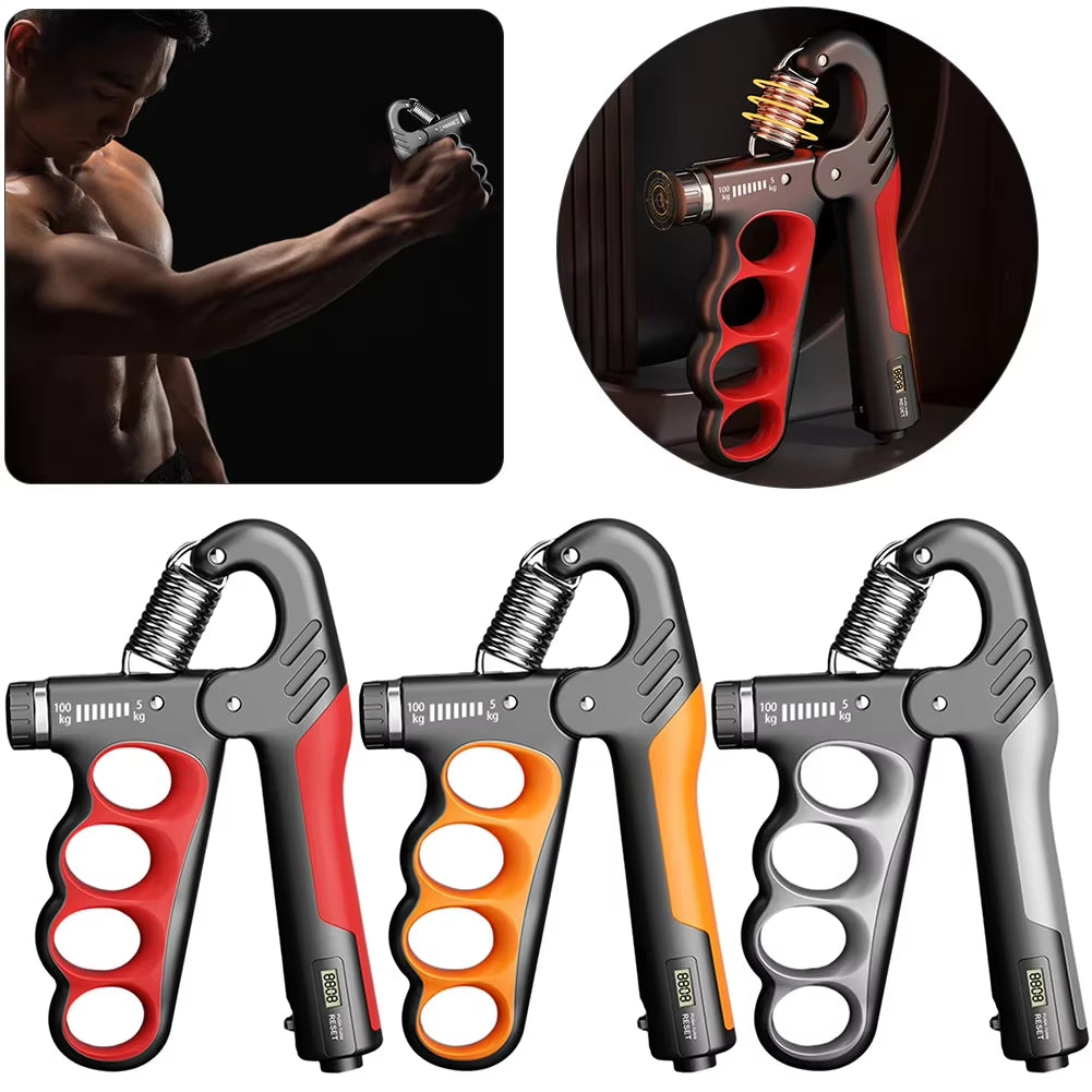 Strengthen Hand Grip 5-100Kg Wrist Expander Finger Exerciser Adjustable Resistance for Forearm Muscle Recovery Fitne Gymtraining