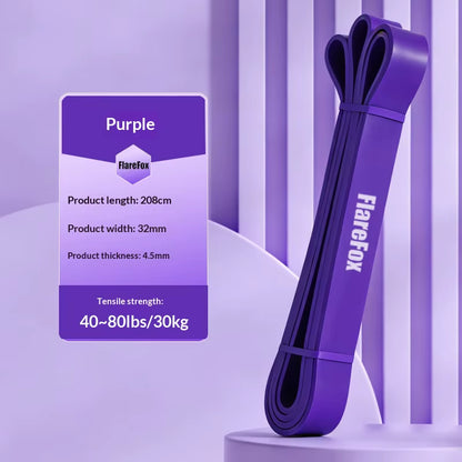 Fitness Resistance Bands Set Pull-Up Workout Assist Strap Yoga and Pilates Accessories Agility Training Gym Equipment for Home